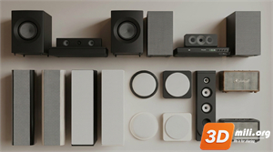 Audio tech 3D Models